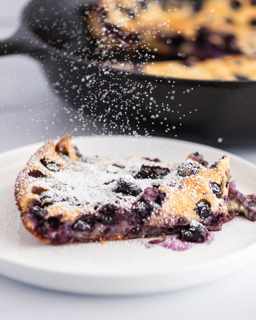 Blueberry Clafoutis The Kitchen Bachelor