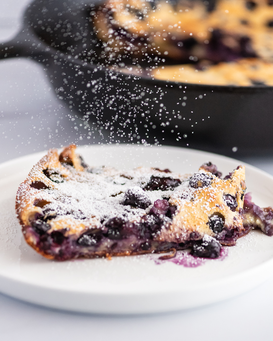 Blueberry Clafoutis – the kitchen bachelor