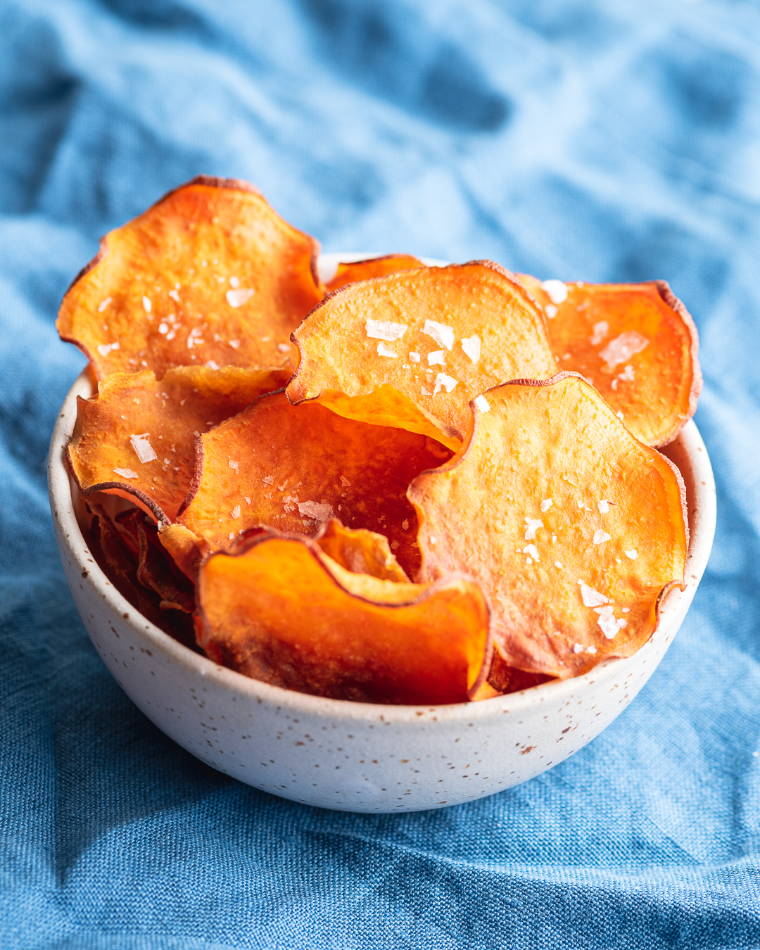 Baked Sweet Potato Chips – the kitchen bachelor