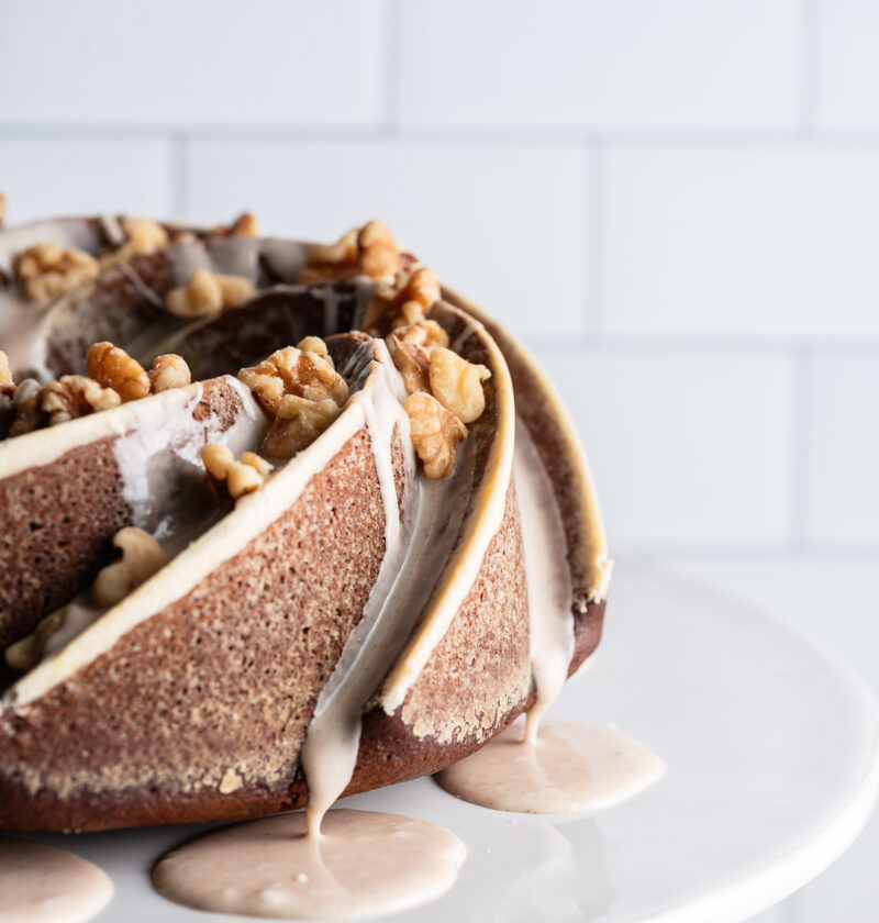 Glazed Gingerbread Bundt Cake • The View from Great Island